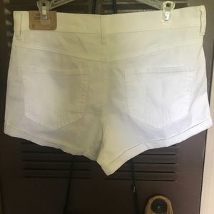 White Hollister Shorts